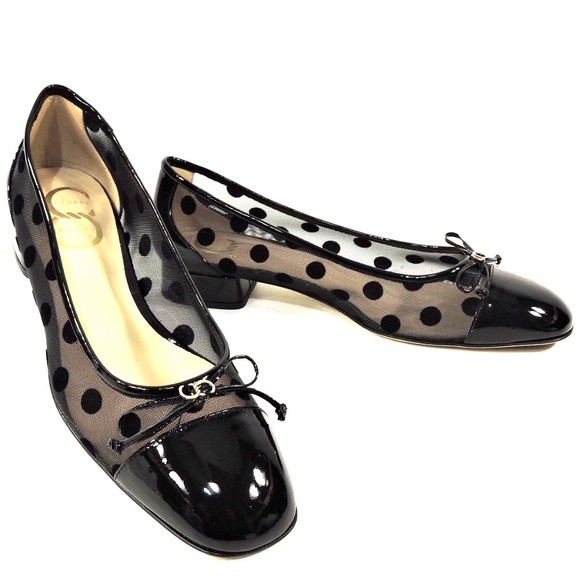CASADEI 🇮🇹 WOMENS BLACK PATENT LEATHER SUMMER SHOES
